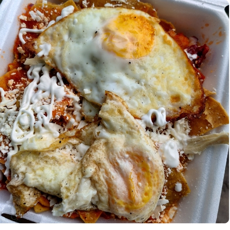 Chilaquiles con Huevo