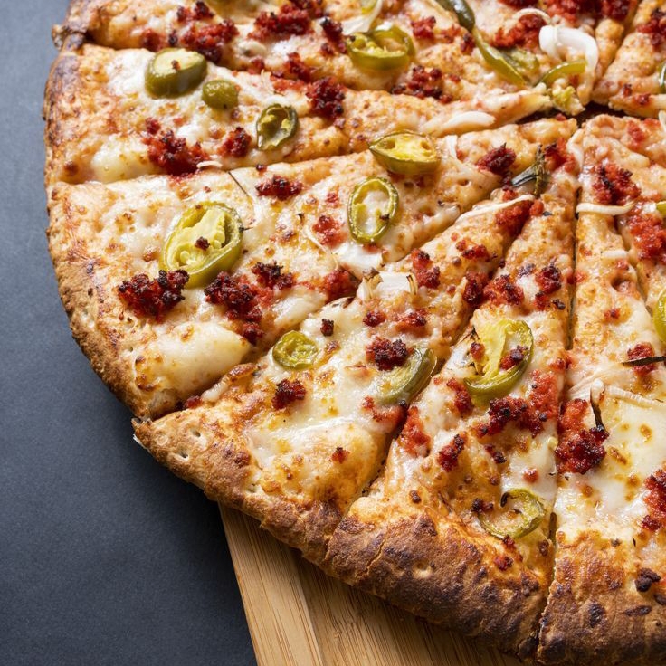 Pizza Mexicana+chimi