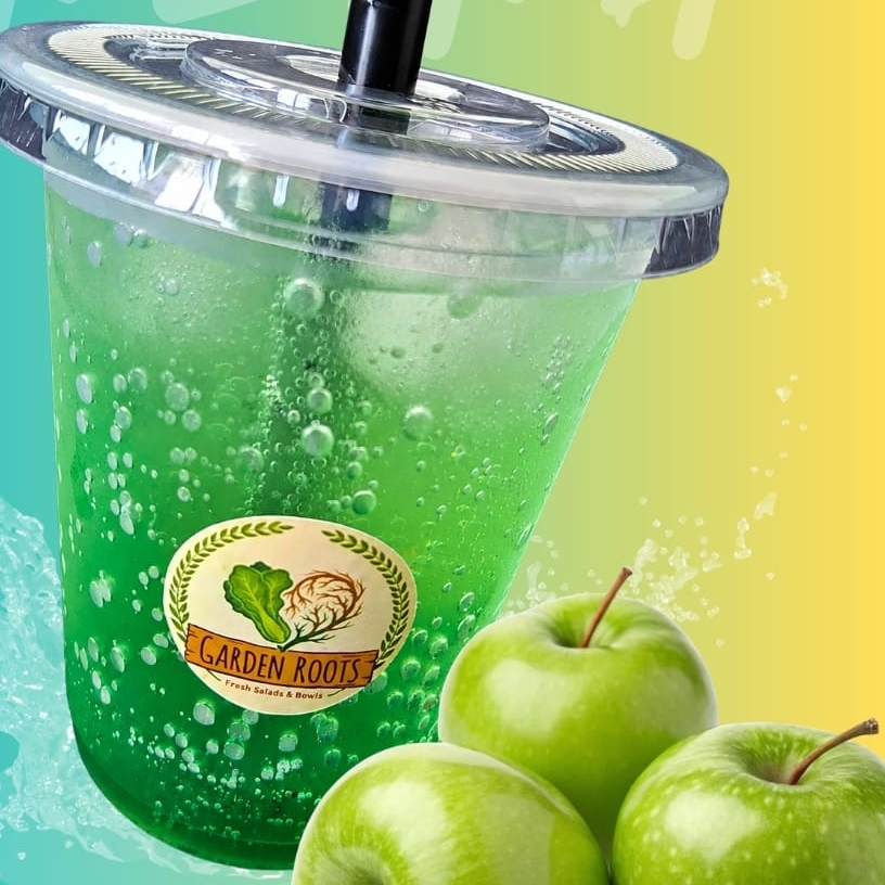 SODA ITALIANA DE MANZANA VERDE