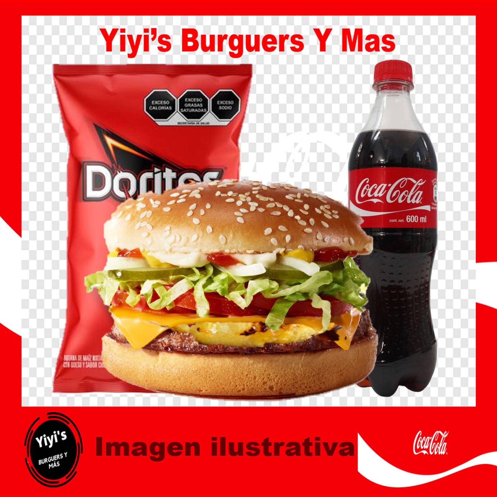 Combo-Yiyi´s Burguers Personalizado