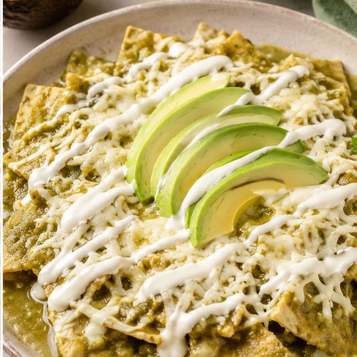 Chilaquiles Verdes Suizos