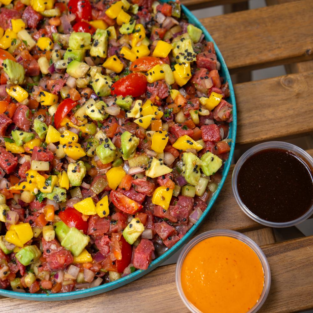 Atún Con Mango Para Compartir