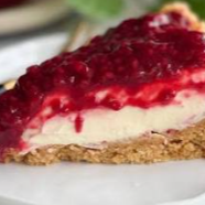 Cheesecake de Frambuesa Rebanada