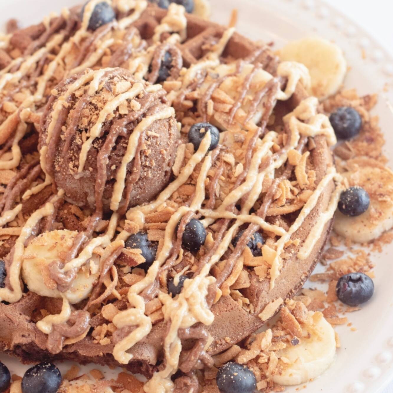 Waffle de Cacao