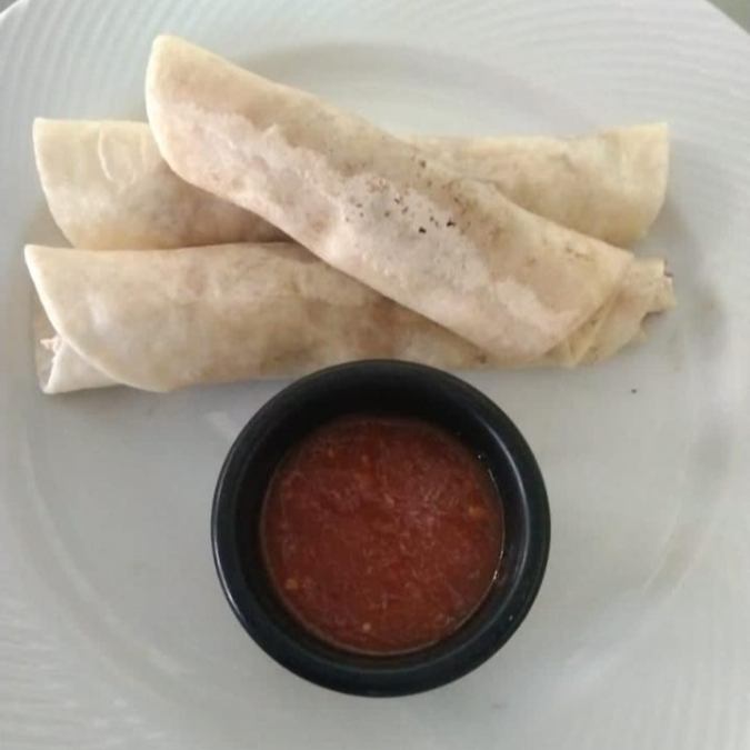 Burritos de Pollo a la Plancha