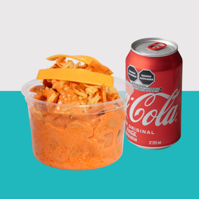 Combo Chilaquiles Medio Litro