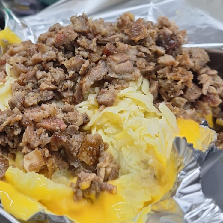 Papa Loka con Carne
