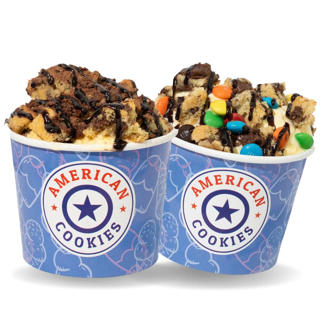 Escolha 2 sabores de American Flurry.