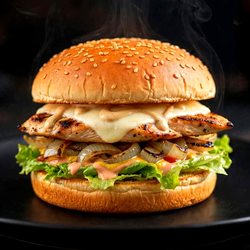 Hamburguesa de Pollo