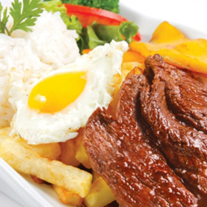 Bistec a lo Pobre