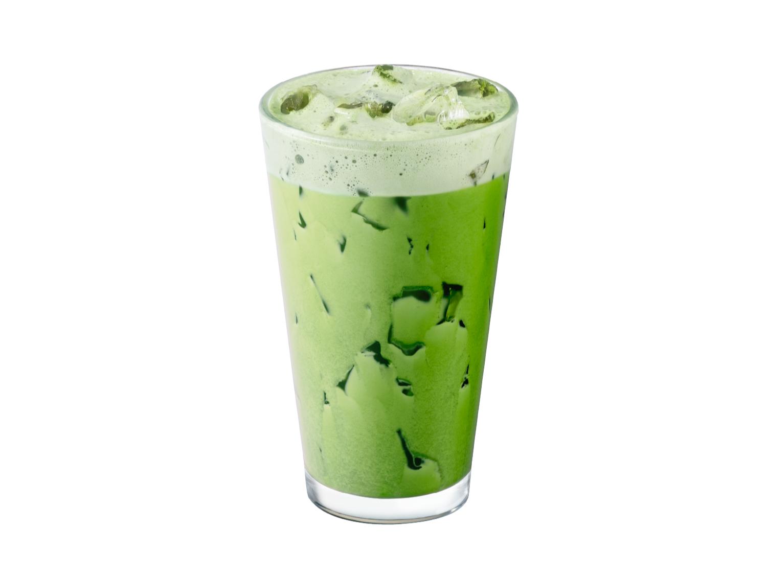Matcha Latte de Proteína Frío