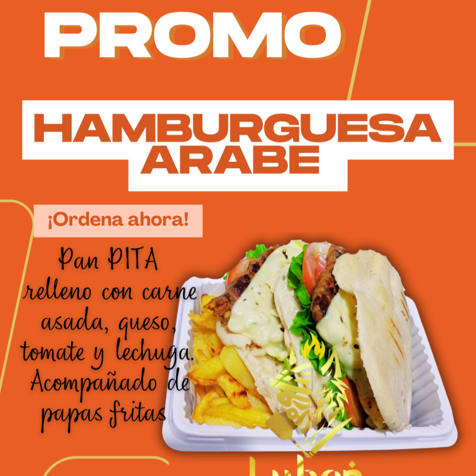 HAMBURGUESA ARABE