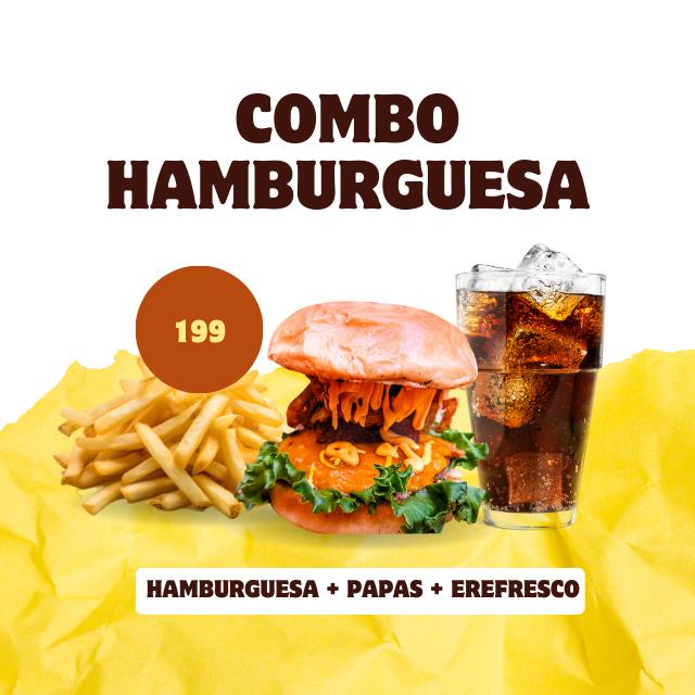 COMBO HAMBURGUESA