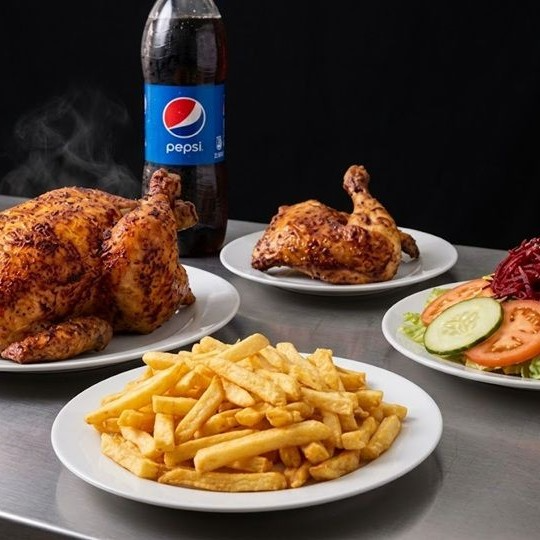 1 Pollo + 1/4 Pierna + 1 Gaseosa 1.5L