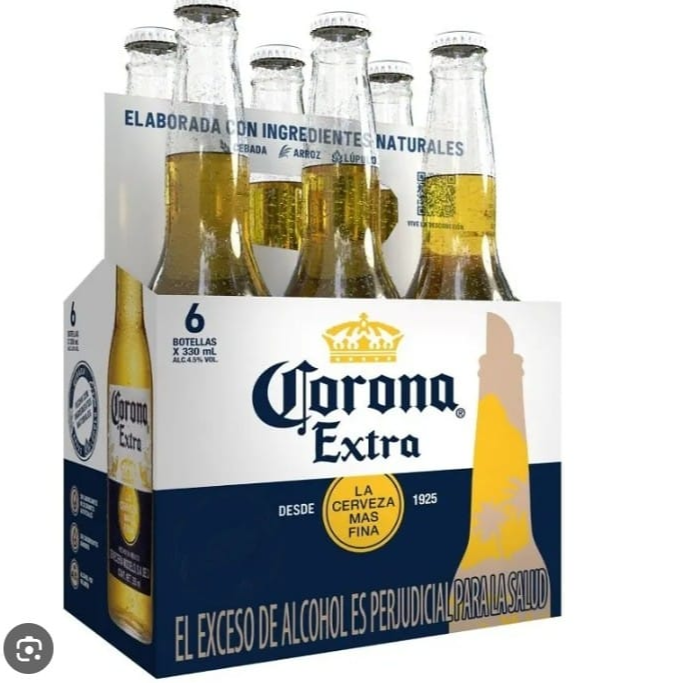 Cerveza Corona 355ml (Sixpack)