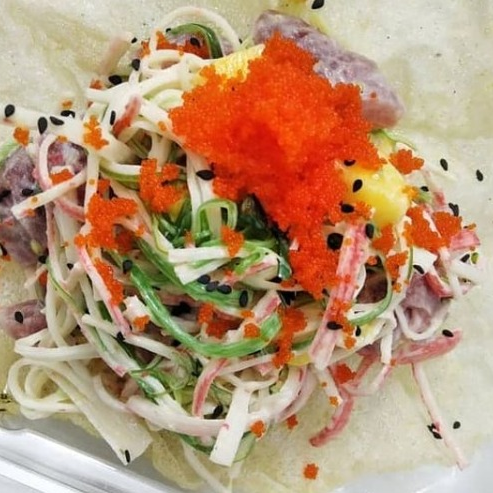 Sake Crunck Salad