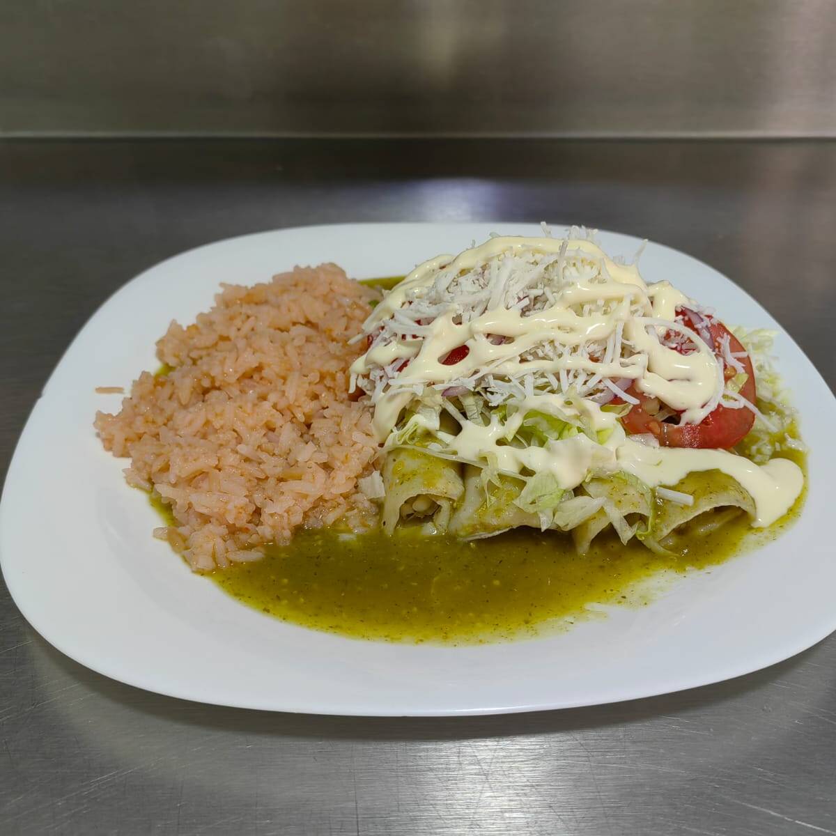 Enchiladas Verdes