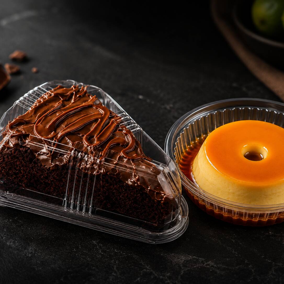 Experimente nosso combo irresistível: uma fatia generosa de bolo acompanhada por um delicioso pudim caseiro cremoso. Imperdível!