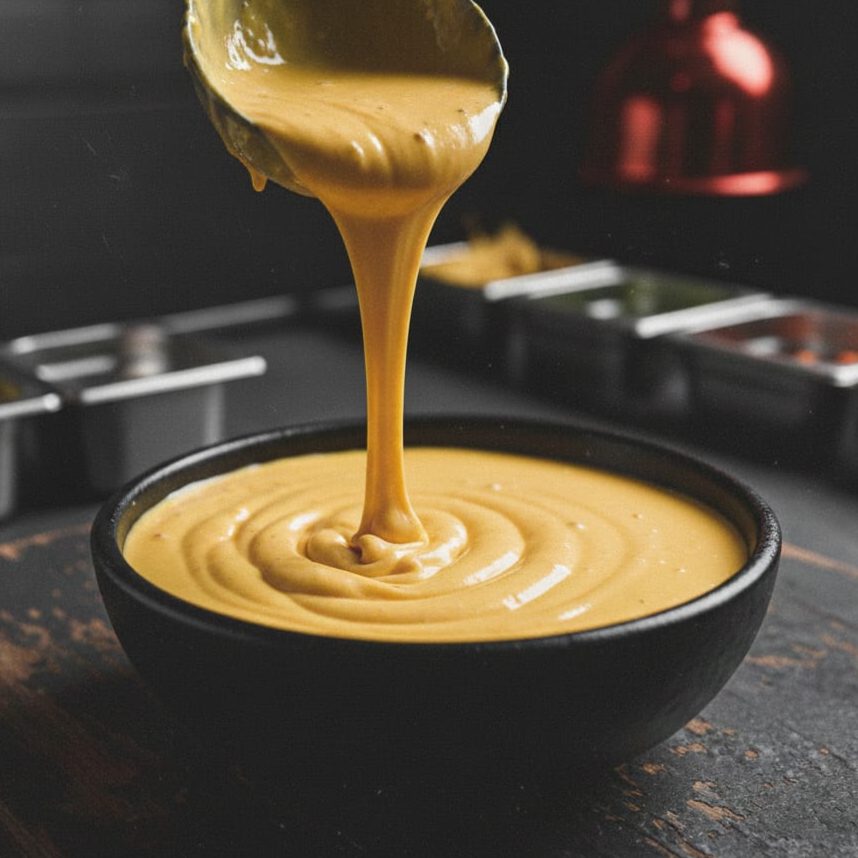 Queso Amarillo Derretido