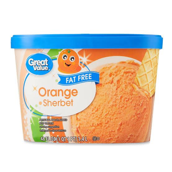 Helado Sabor Naranja
