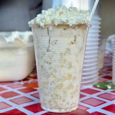 Elote Cocido Crema y Queso
