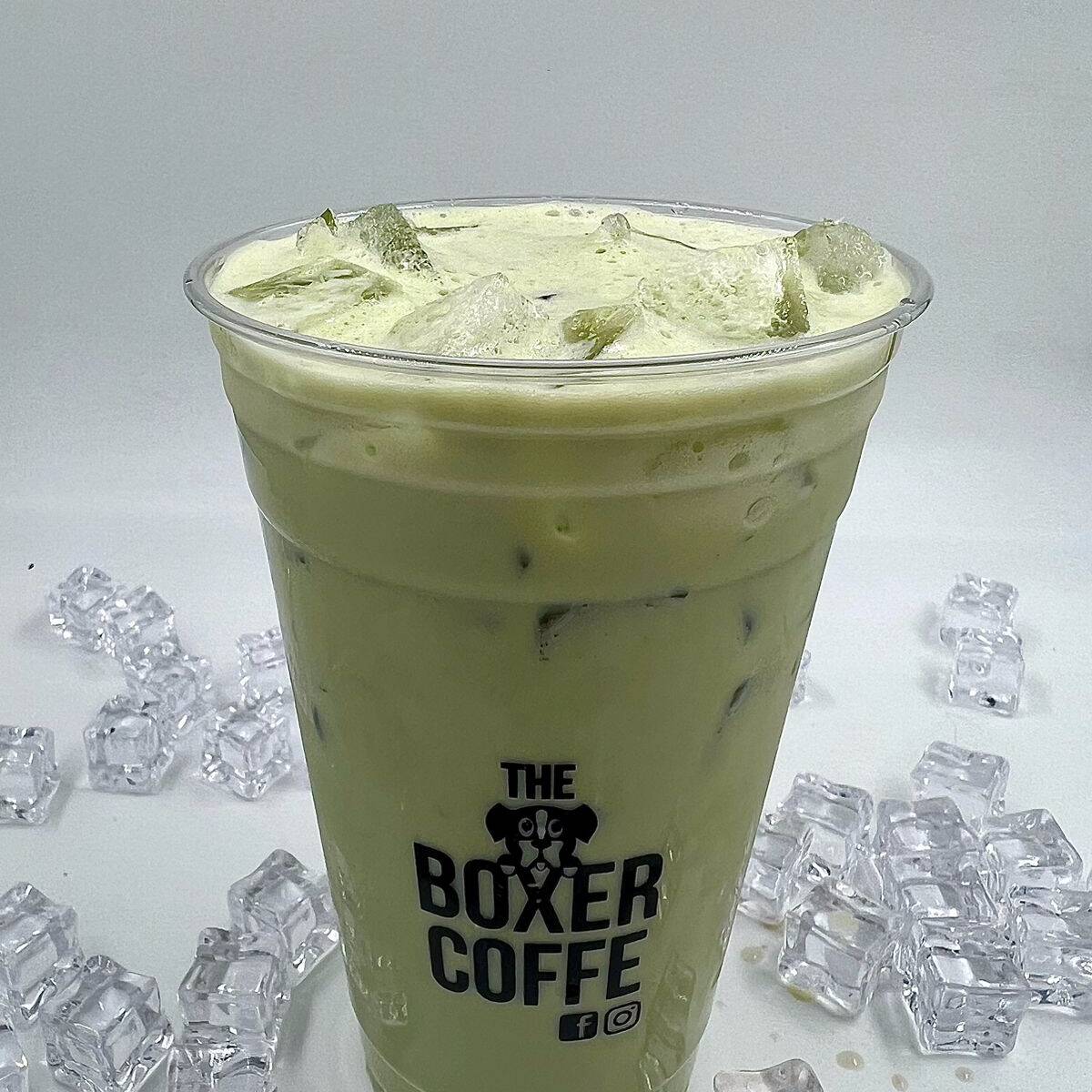 Iced Latte Green Tea Matcha