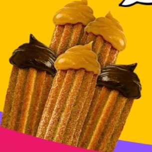 Nosso churros tradicional é uma experiência única: recheado generosamente por dentro.