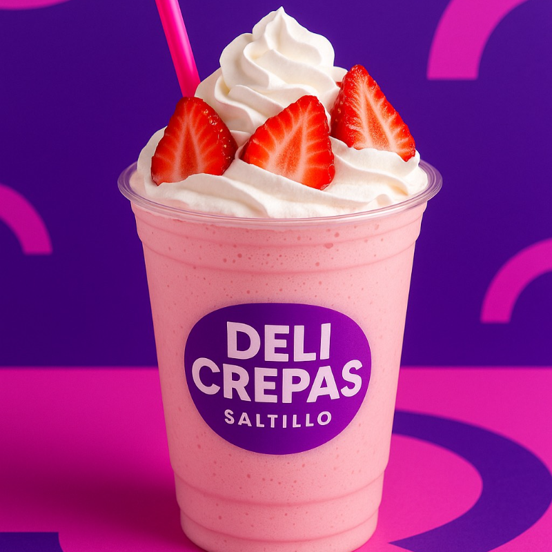 FRAPPE DE FRESA GOURMET