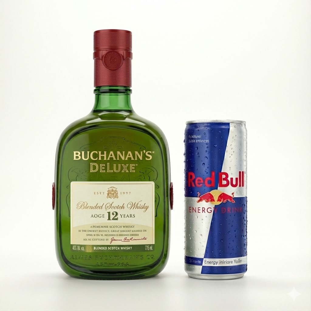 Copão de Whisky com Energético (770ml) – Monte o Seu Descrição: A medida certa para quem busca sabor e refrescância. Servido no copo de 770ml com uma dose caprichada de Whisky, gelo e completado com o energético de sua preferência. Tamanho: 770ml (Copo Cheio) Preparo: Feito na hora do envio para chegar gelado. Personalize: Escolha o sabor do energético e gelo nas opções abaixo.