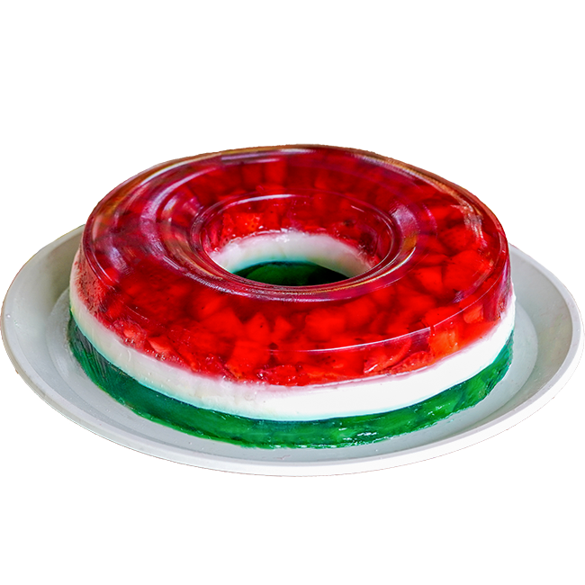 Gelatina Bandera Tricolor