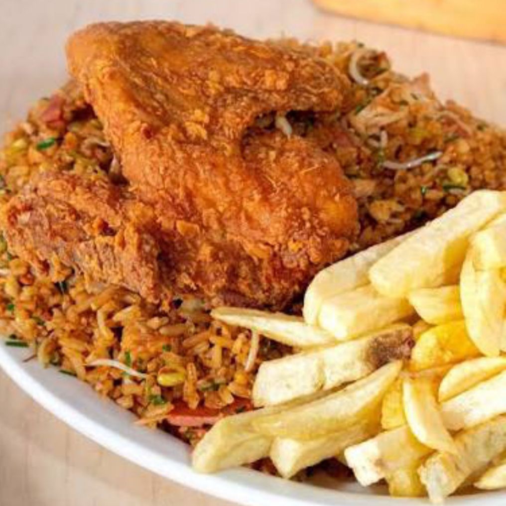 Arroz + Pollo + Papa