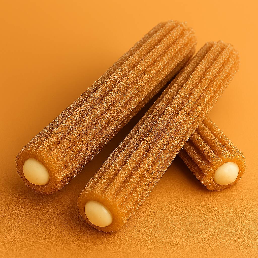 3 Churros Rellenos (Topping Aparte)