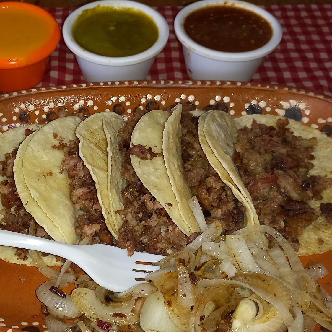 5 Tacos de Carne Asada