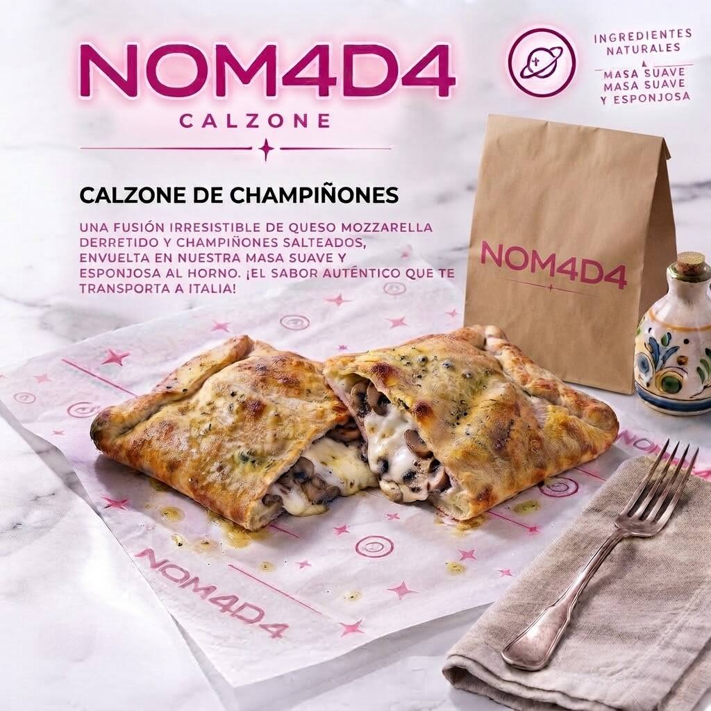 Calzone de Champiñón + Limonada