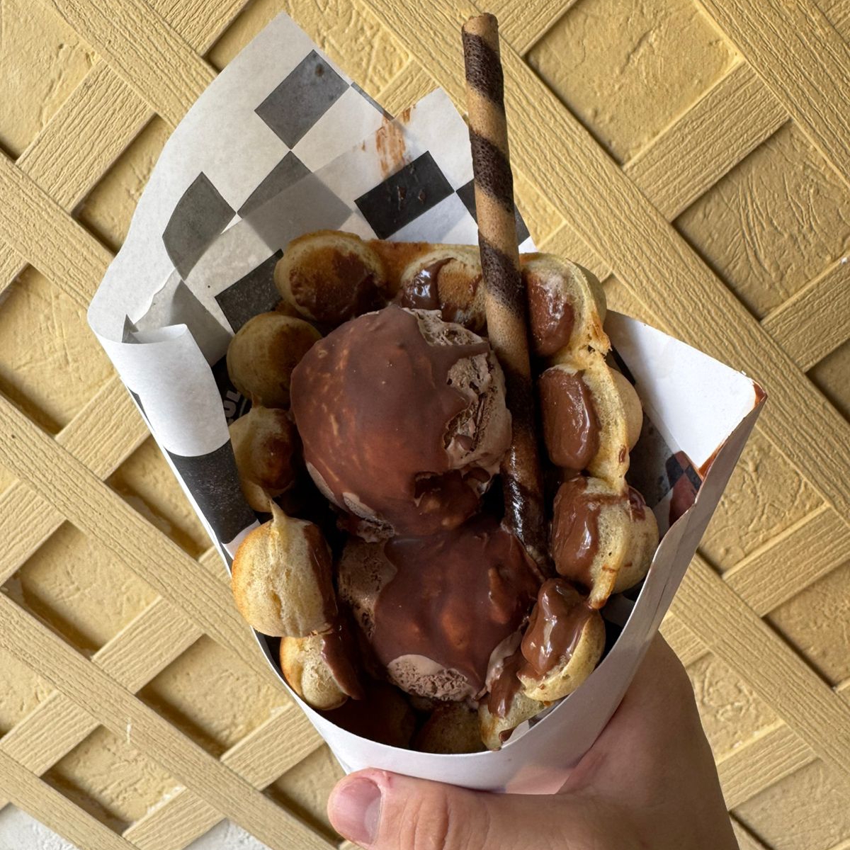 Bubble Waffle al ²