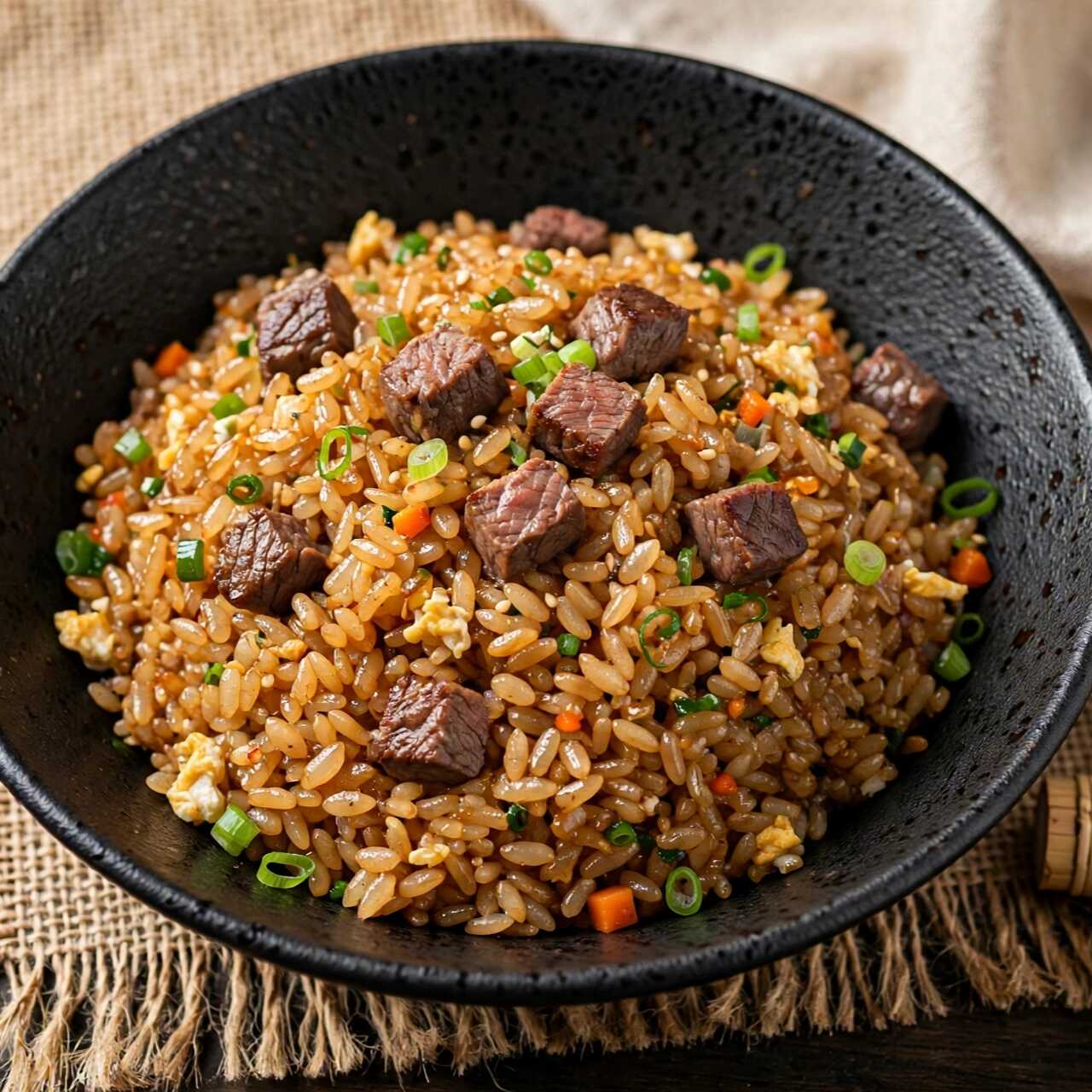 Yakimeshi de Arrachera