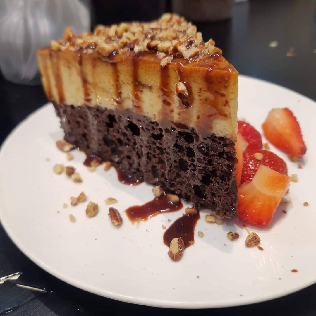 Rebanada de Pastel Imposible