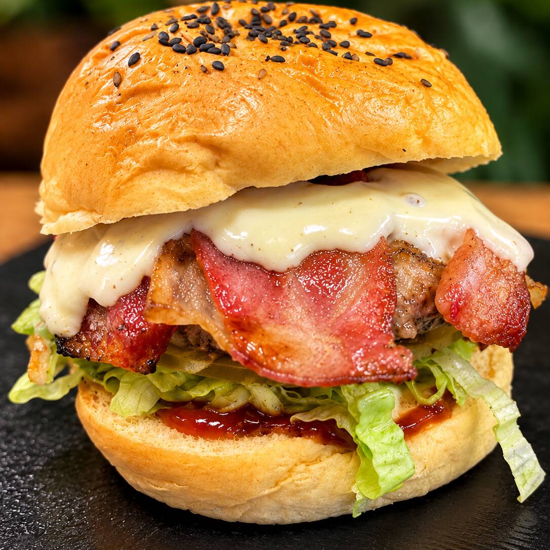 Hamburguesa Ahumada Crunch