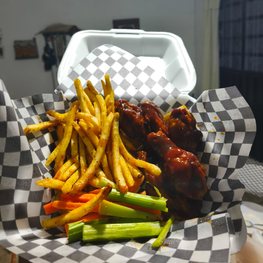 COMBO INDIVIDUAL 5 Alitas + Papas🔥🍗🍟