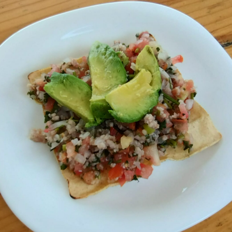 Tostada de Carne Apache
