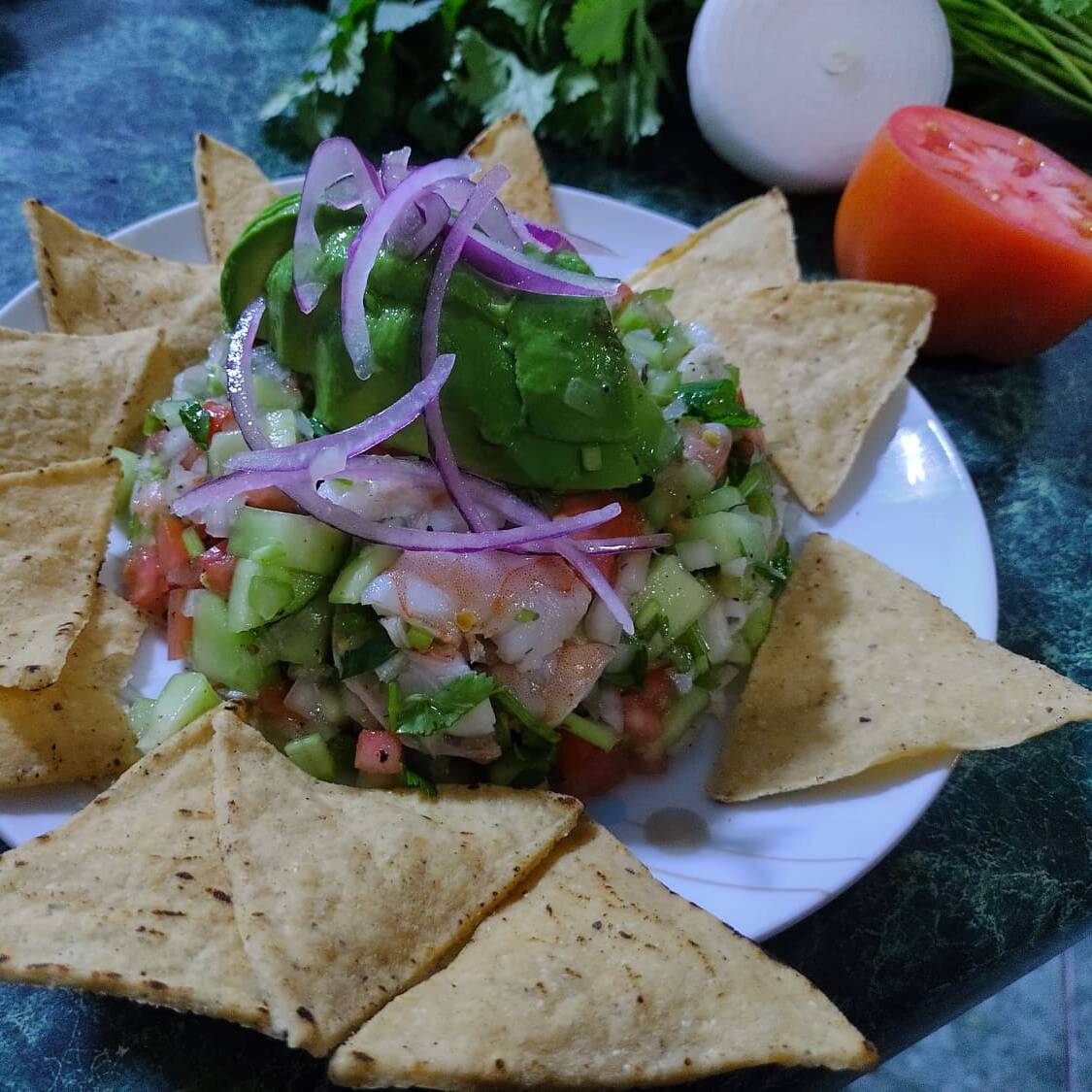 Medio Litro de Ceviche de Pescado