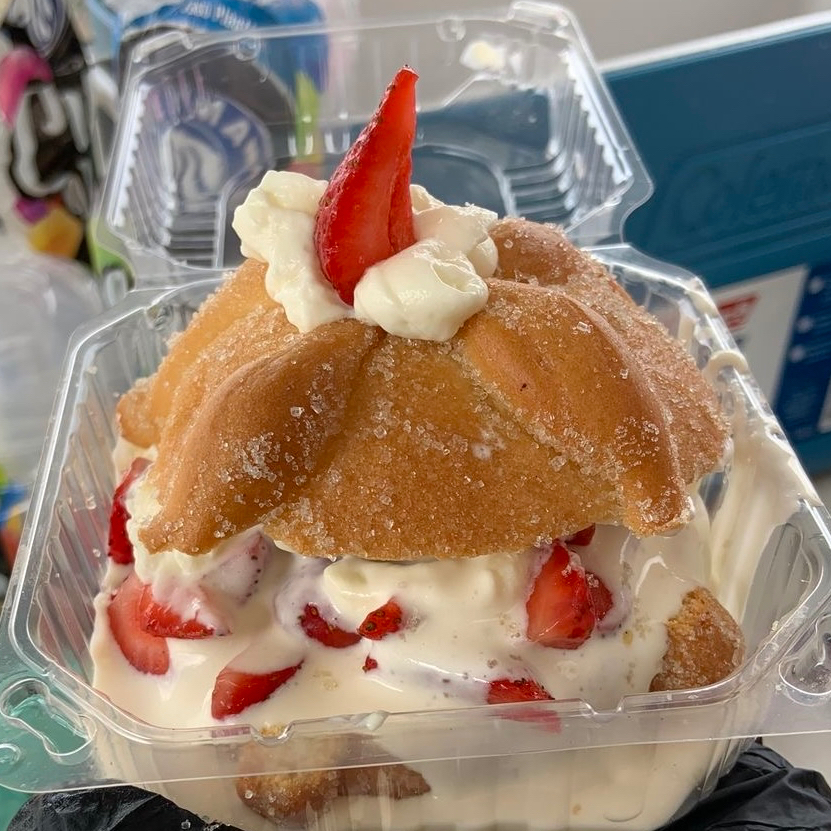 Pan de Muerto con Crema