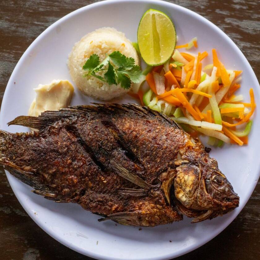 Mojarra a la Diabla
