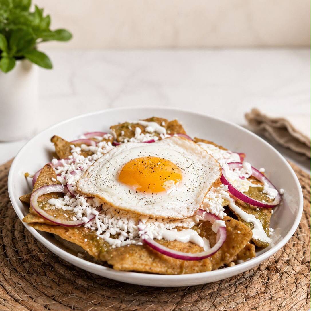 Chilaquiles con Huevo