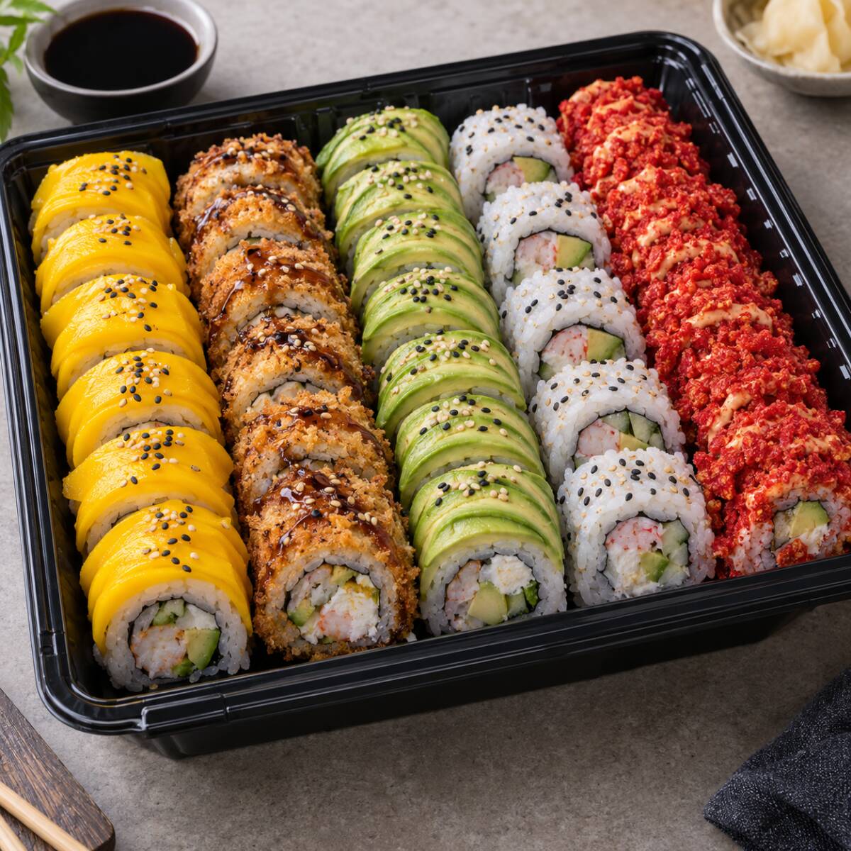 5 sushis (50 pz)