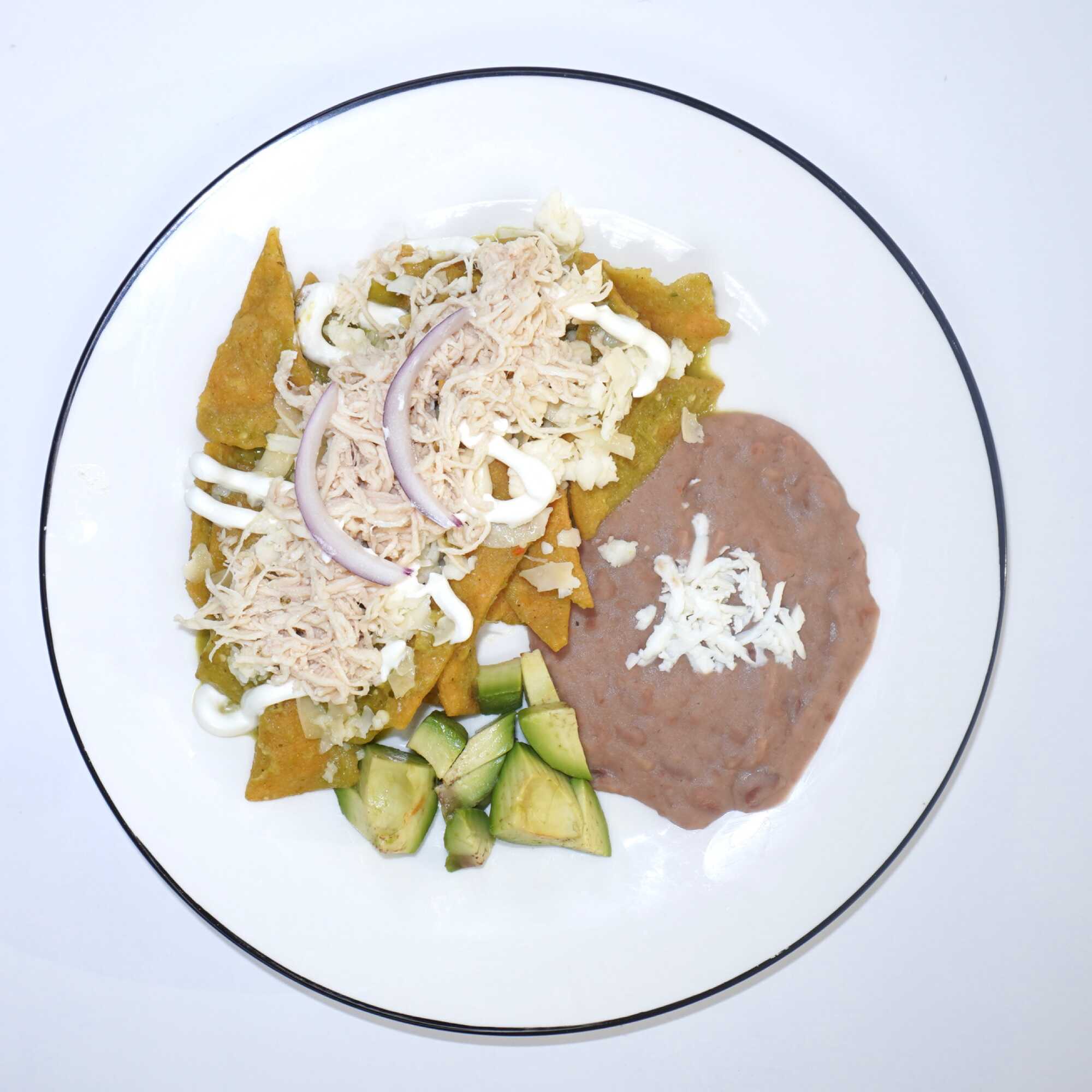 Chilaquiles con Pollo 🧡