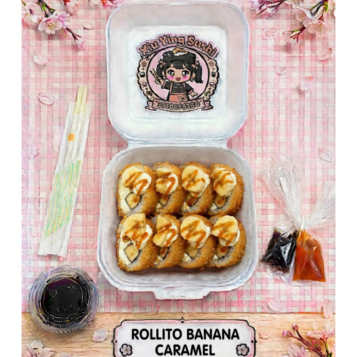 Banana Caramel Roll