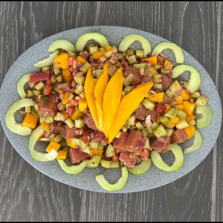 Ceviches Atun con Mango