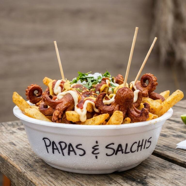 Salchipapas
