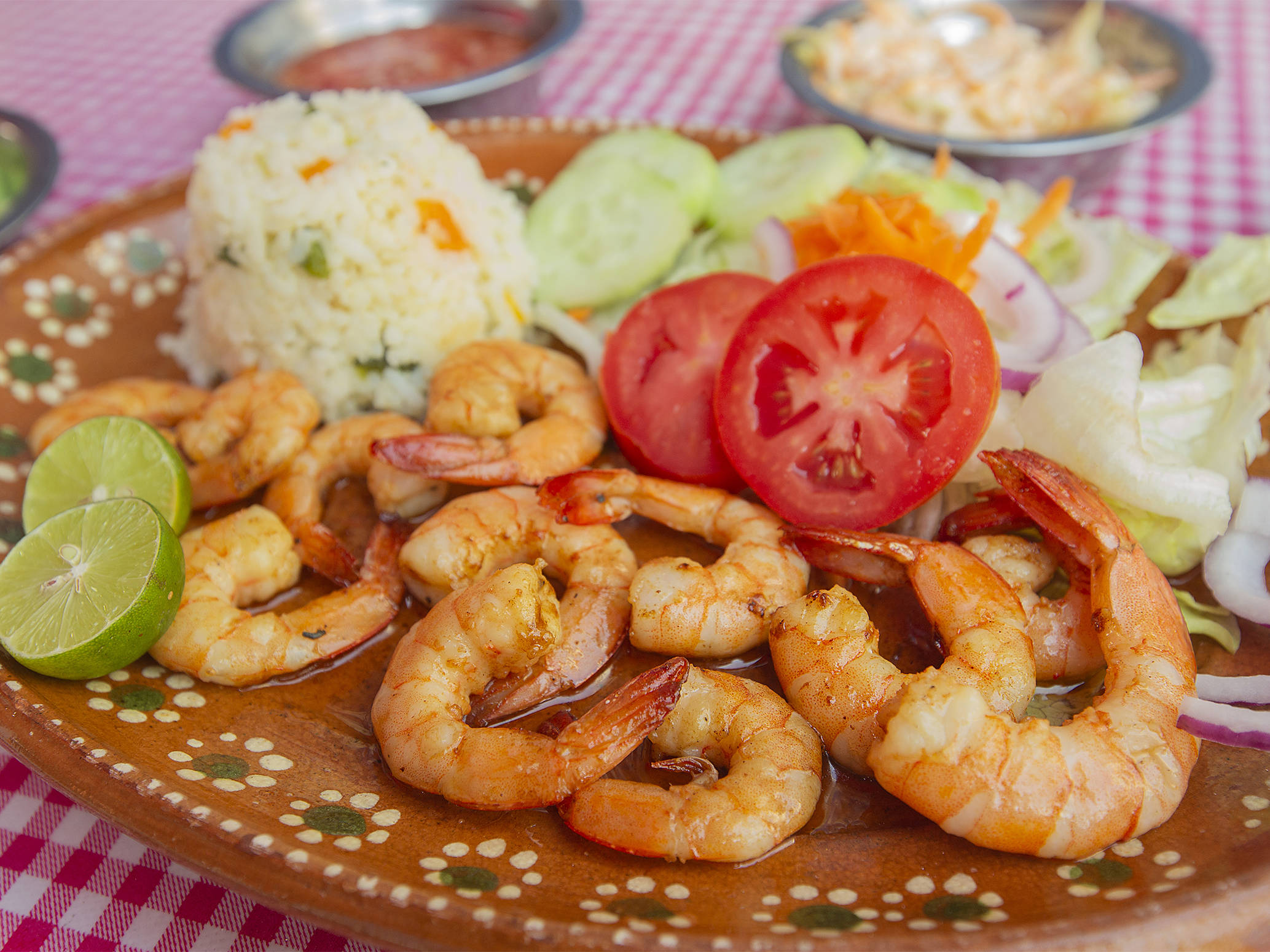 Camarones A la Mantequilla